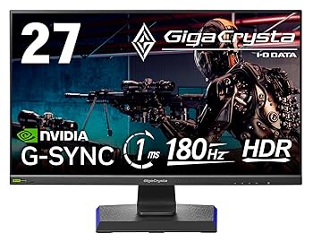新品未開封　27インチ　液晶ディスプレイ　PCモニター　Giga Crysta Amazon.co.jp: IODATA ゲーミングモニター 27インチ GigaCrysta